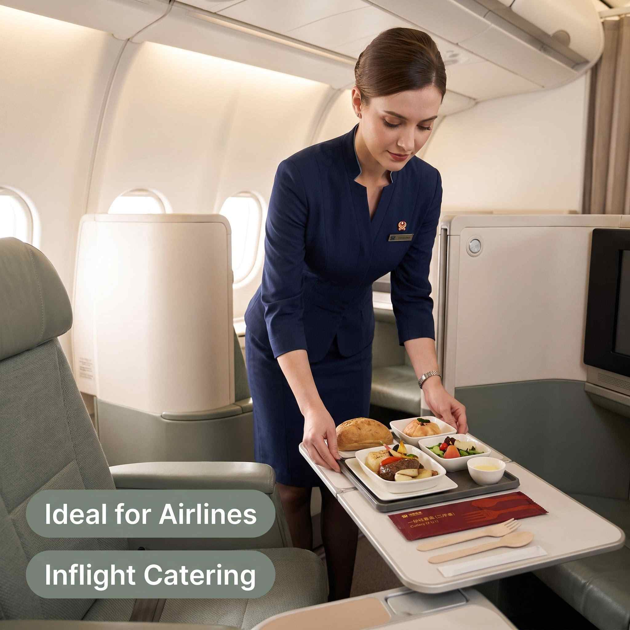 Designed for Airlines, Approved for Inflight Catering Designed for Airlines, Approved for Inflight Catering