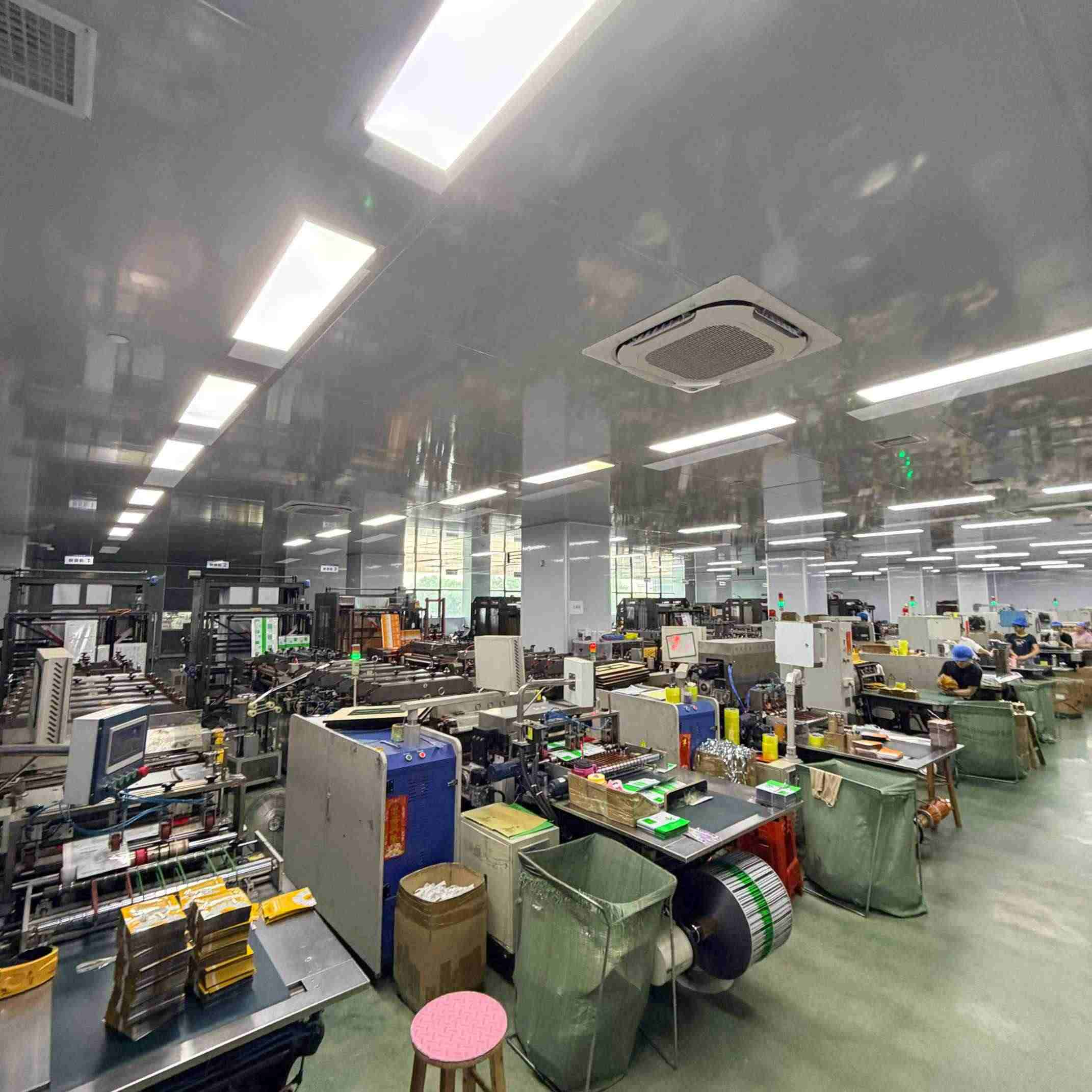High-speed bag-making line