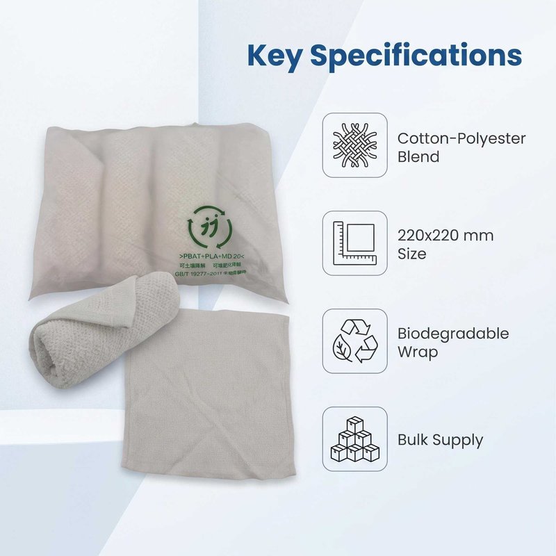 20g Airline Refreshing Towel in Biodegradable Wrap – Bulk Supply &amp;amp;amp;amp;amp;amp;amp; OEM - image 2