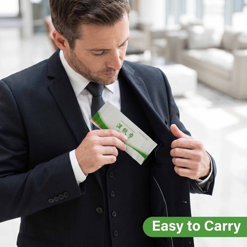 Custom 45gsm Individually Wrapped Airline Wet Wipes – OEM &amp;amp;amp;amp;amp; Bulk Supply - image 3