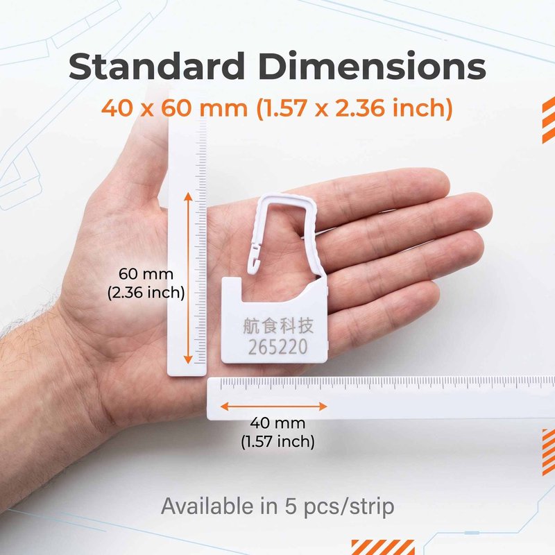 Custom Printed Hang-Tab Security Seal Tags 40×60mm – Airline Catering &amp;amp;amp;amp;amp; Logistics - image 3